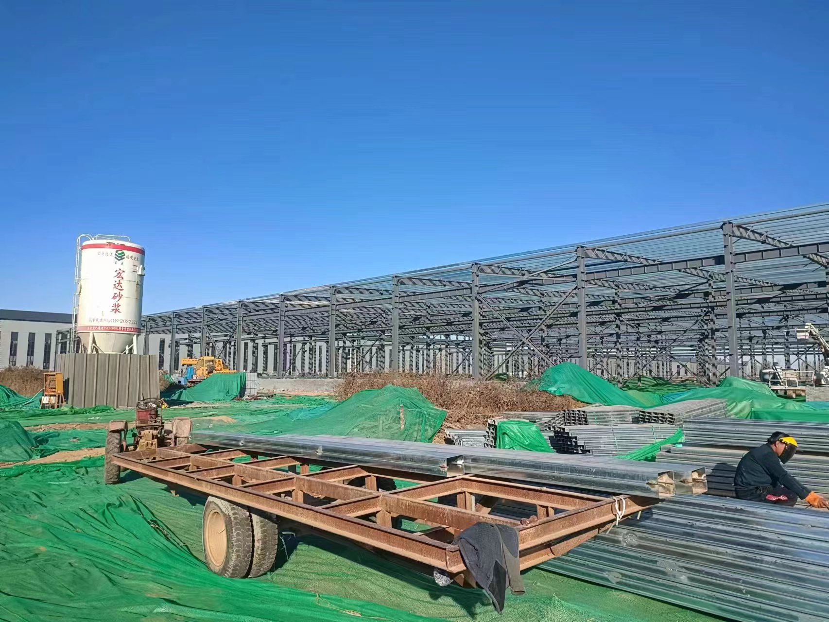 衡水鋼結構抱焊墻檁條